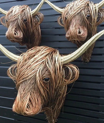 Highland Cow™ - Wall  Sculpture