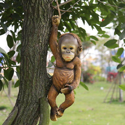 Hanging Monkey - Tree Hanging Simulation